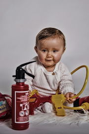 Baby Feuerwehrfrau