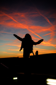 über den Dächern von Leipzig