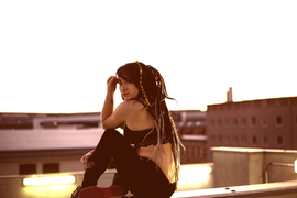 über den Dächern von Leipzig