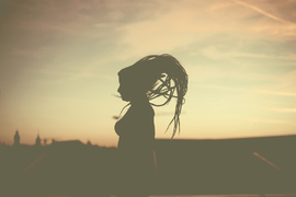 über den Dächern von Leipzig