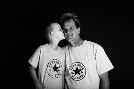 Familie Vati und Kind