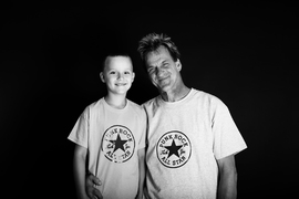 Familie Vati und Kind